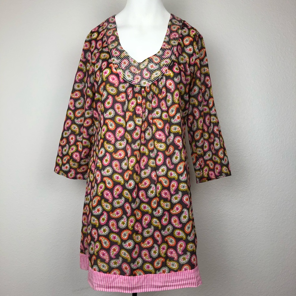 Anthropology Boden Cotten Dress Size 6